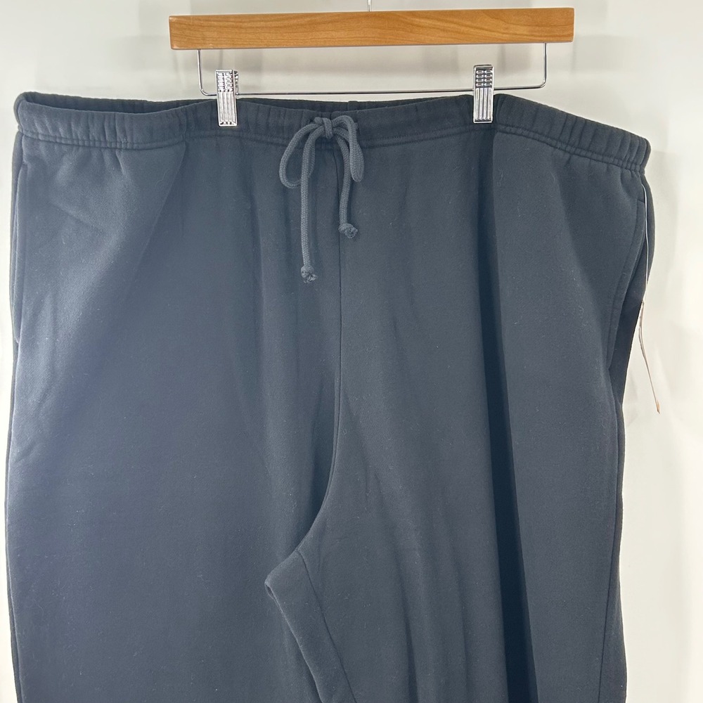 Eddie Bauer Womens Vintage Soft Wide Leg Pants Black Sweatpants 3X NWT Lounge